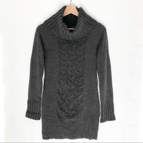 Aqua Turtleneck Tunic/ Sweater/Shirt - Picture 1 of 7